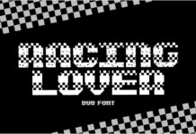 Racing Lover Font Poster 1