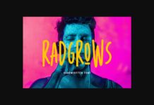 Radgrows Font Poster 1