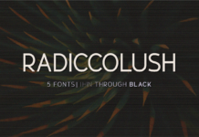Radiccolush Font Poster 1