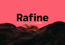 Rafine Font Poster 1