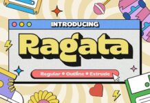 Ragata Font Poster 1