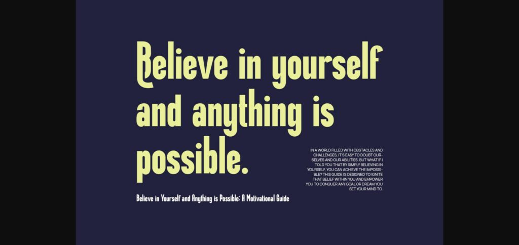 Ragiffen Font Poster 4