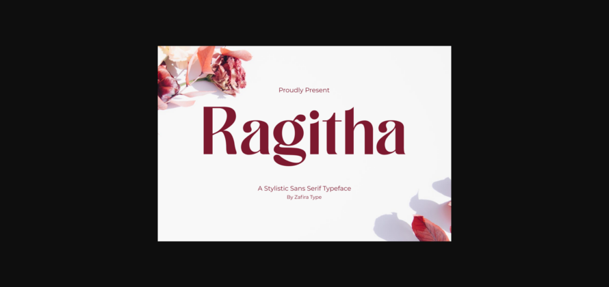 Ragitha Font Poster 3
