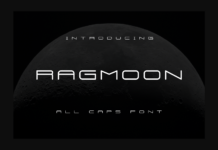 Ragmoon Font Poster 1