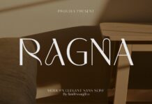 Ragna Font Poster 1