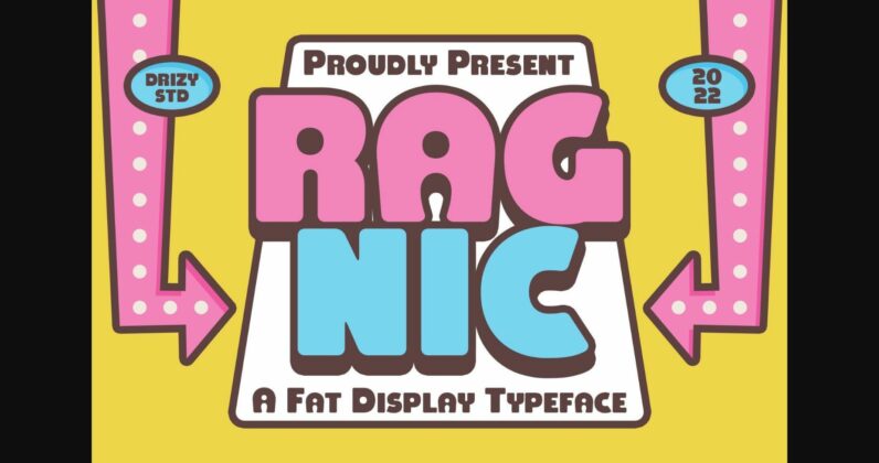 Ragnic Font Poster 3