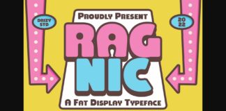 Ragnic Font Poster 1