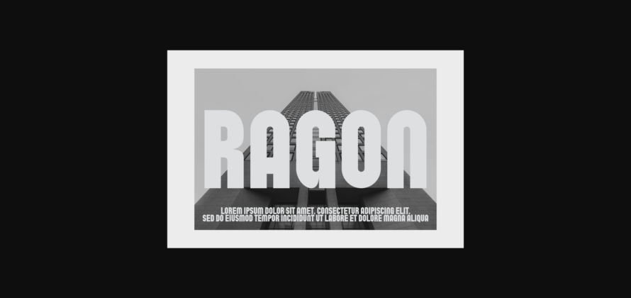 Ragon Font Poster 6