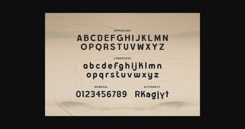 Ragster Font Poster 4