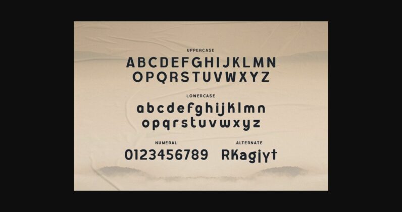 Ragster Font Poster 4