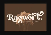 Ragwort Font Poster 1