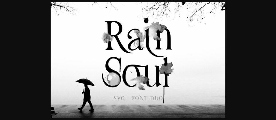 Rain Soul Font Poster 3