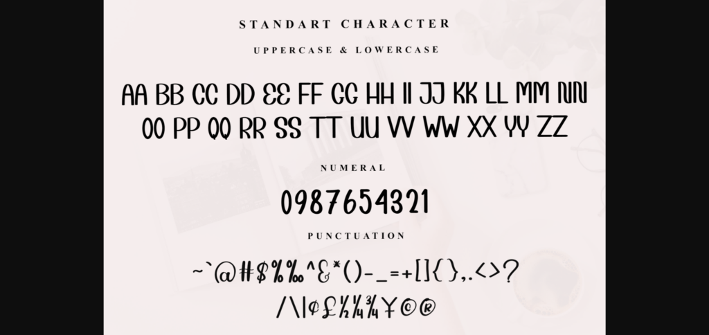 Rainday Font Poster 7