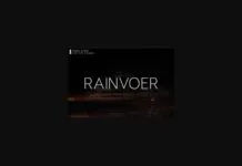 Rainvoer Font Rainvoer Font Poster 1