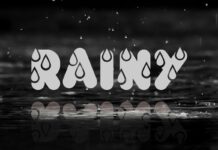 Rainy Font Poster 1