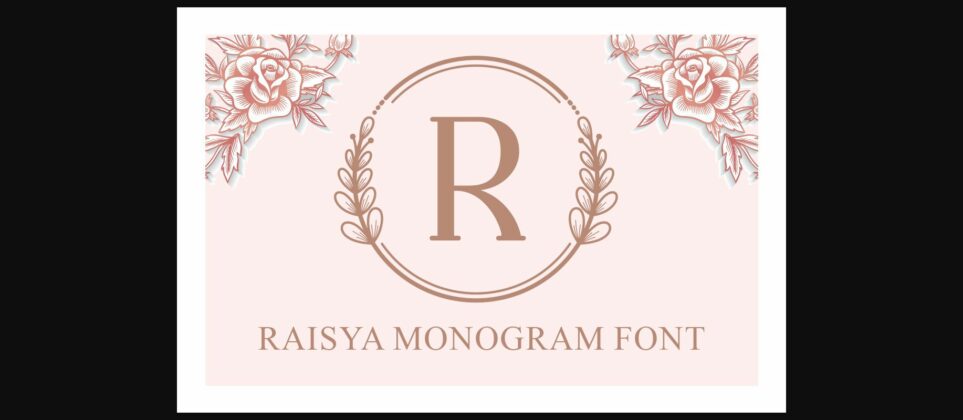 Raisya Font Poster 3