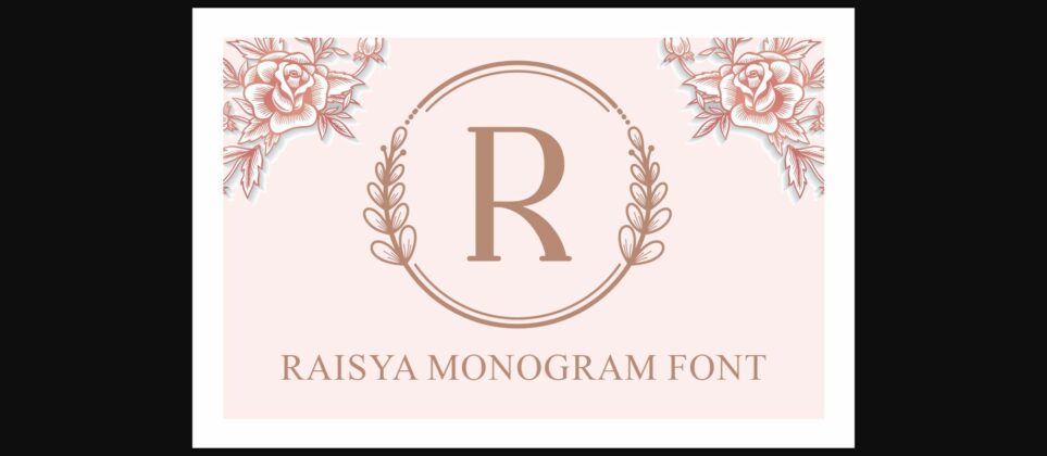 Raisya Font Poster 3