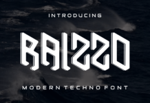 Raizo Font Poster 1