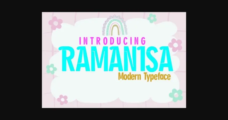 Ramanisa Font Poster 1