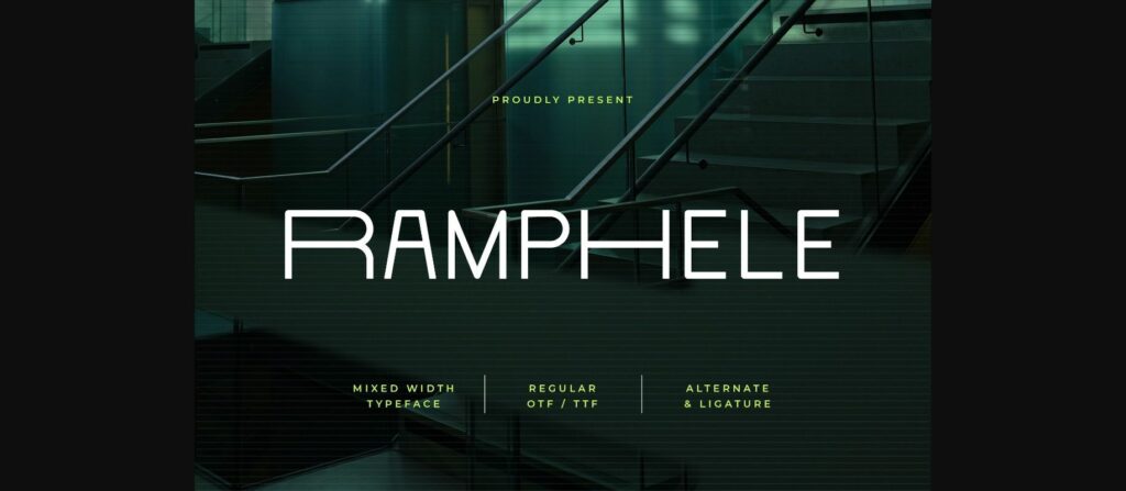 Ramphele Font Poster 3