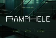 Ramphele Font Poster 1