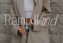 Rampwind Font Rampwind Font Poster 1