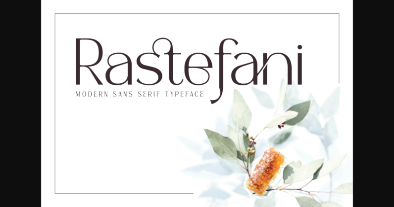 Rastefani Font Poster 3