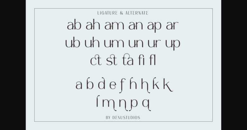 Rastefani Font Poster 10