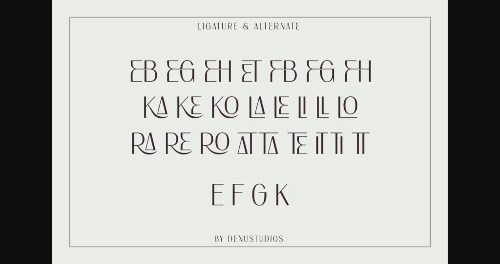 Rastefani Font Poster 11