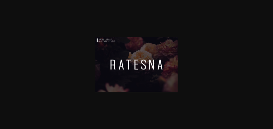 Ratesna Font Poster 3