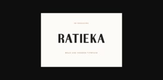 Ratieka Font Poster 1