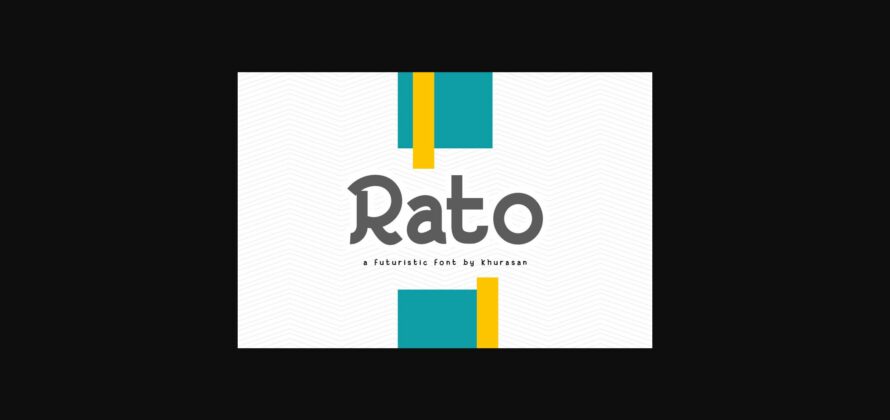 Rato Font Poster 3
