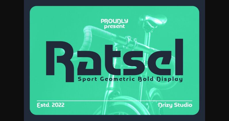 Ratsel Font Poster 3