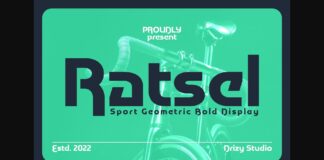 Ratsel Font Poster 1