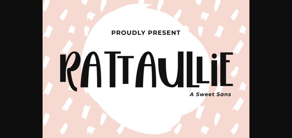 Rattaullie Font Poster 3