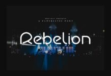 Rebelion Font Poster 1