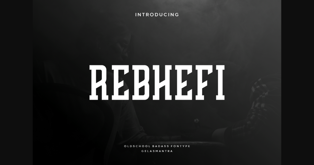 Rebhefi Font Poster 3