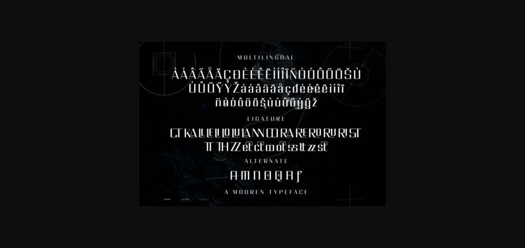 Reconnect Font Poster 11