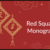 Red Square Monogram Font