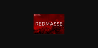 Redmasse Font Poster 1