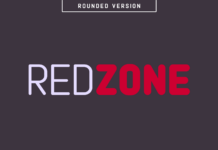 Redzone Font Poster 1