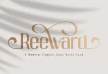 Reeward Font Poster 1