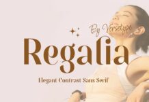 Regalia Font Poster 1