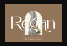 Regan Font Poster 1