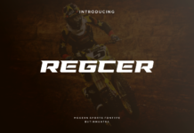 Regcer Font Poster 1