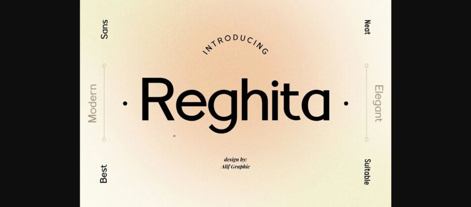 Reghita Font Poster 3