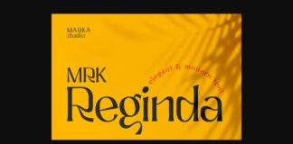 Reginda Font Poster 1