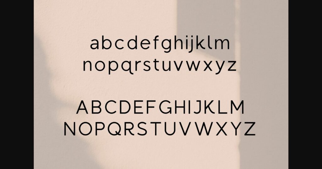 Regon Font Poster 11