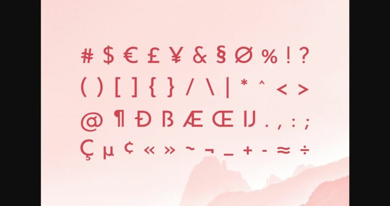 Rejova Font Poster 5