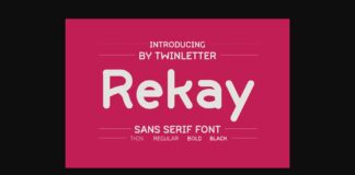 Rekay Font Poster 1